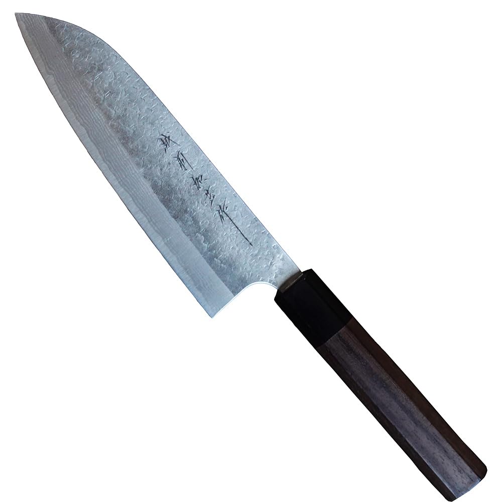 Amazon | 越前加茂作 打ち刃物 V金10号ダマスカス(VG10) 鍛造三徳 和